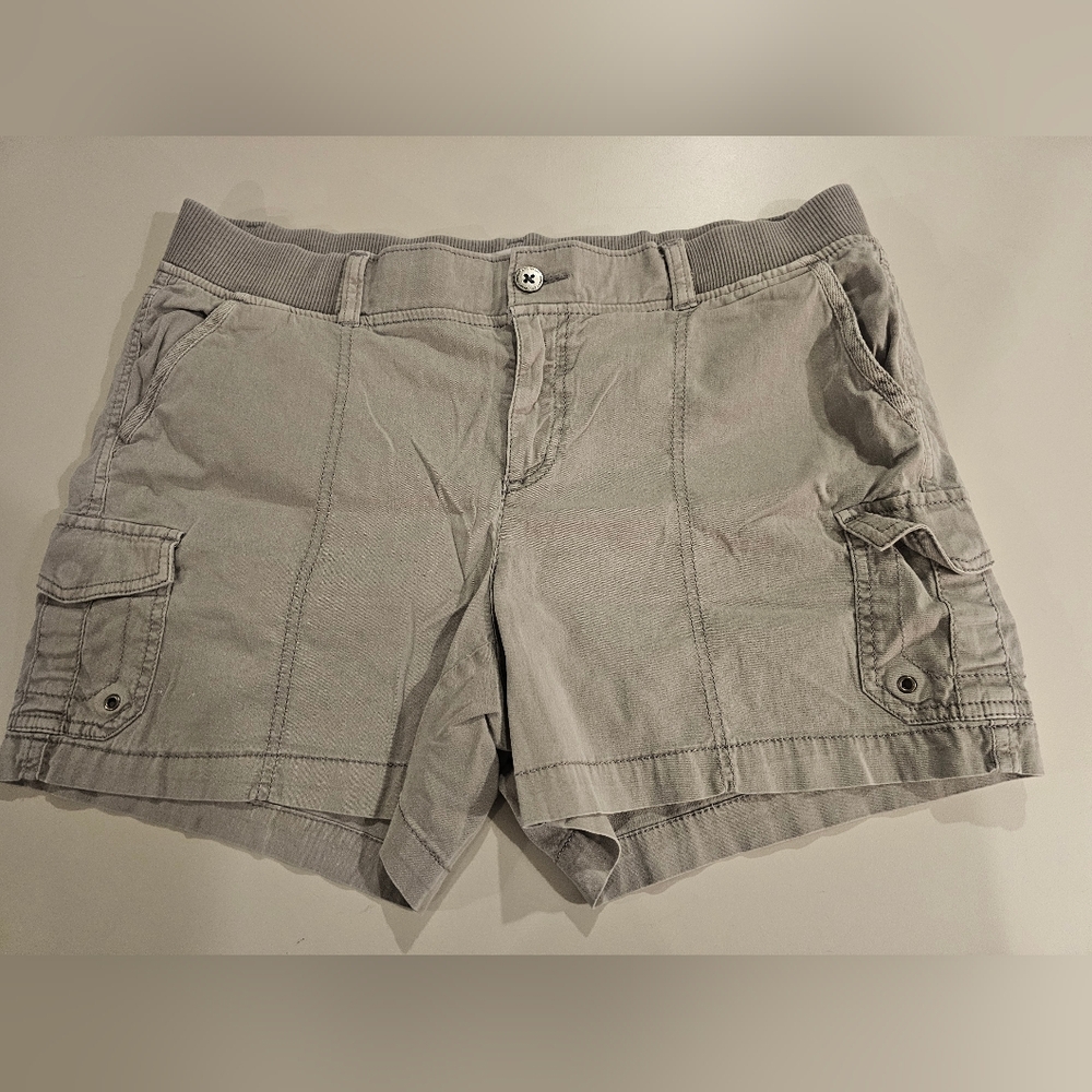 Sonoma Light Gray Cargo Shorts
